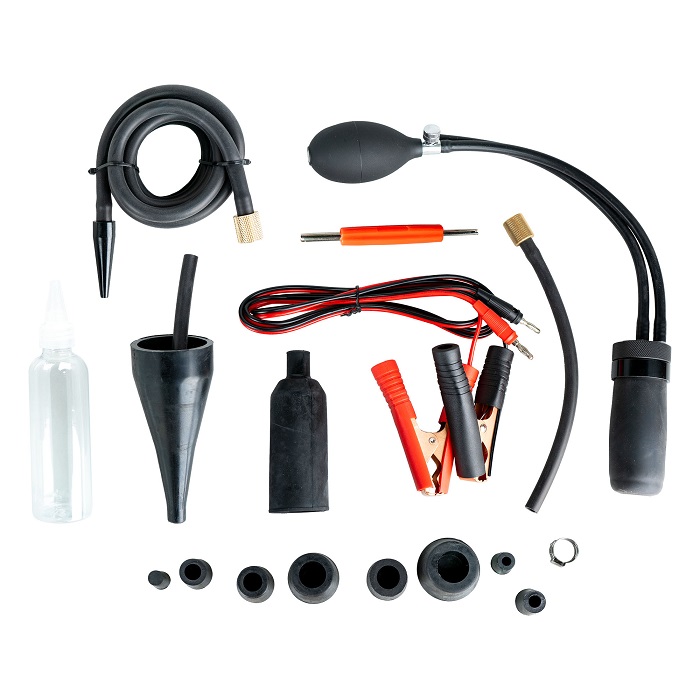 Detector pentru scurgeri de fum JBM 54524, debit 10 l/min, 15 psi, alimentare de la bateria auto 12V