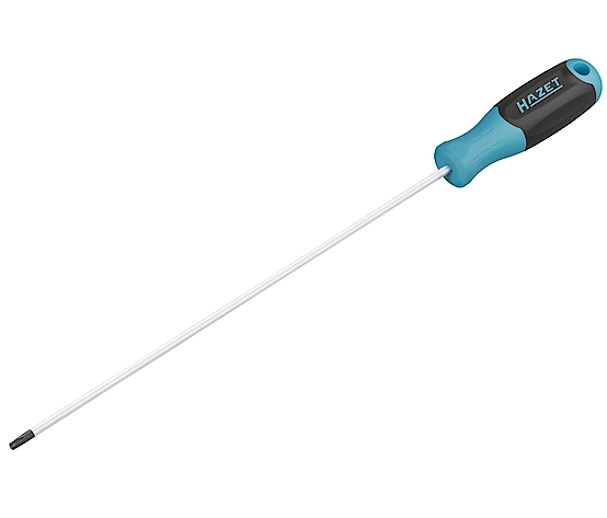 Surubelnita simpla HAZET 811LG-T20, profil torx, T20, lungime totala 343 mm, maner antiderapant