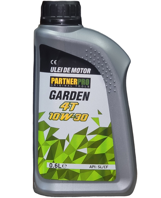 Ulei pentru masini de gradinarit cu motor 4T PARTNER Pro 14547, 10W30, volum 0.6 litri