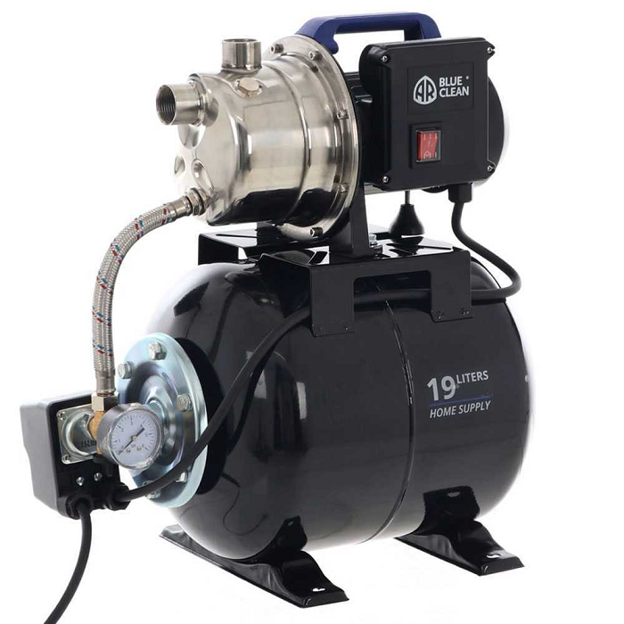 Pompa de gradina pentru apa curata ANNOVI REVERBERI ARGP 800 XB, 800 W, debit 58.3 l/min, 3500 l/h, inaltime max pompare 38 m, adancime max 8 m