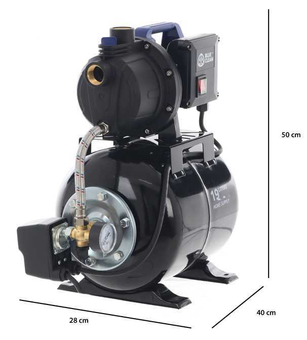 Pompa de gradina pentru apa ANNOVI REVERBERI ARGP 600 PB, 600 W, debit 51.6 l/min, 3100 l/h, inaltime max pompare 35 m, adancime max 8 m