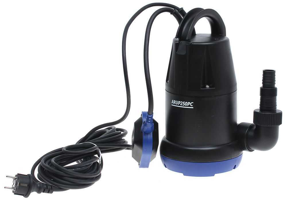 Pompa submersibila pentru apa curata ANNOVI REVERBERI ARUP 250 PC, 250 W, debit 6000 l/h, adancime max 7 m, inaltime max pompare 6 m