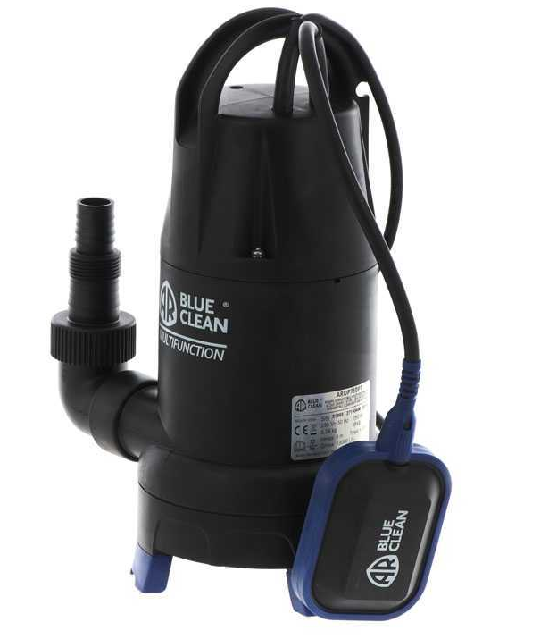 Pompa submersibila pentru apa curata/murdara ANNOVI REVERBERI ARUP 750 PT, 750 W, debit 13000 l/h, adancime max 7 m, inaltime max pompare 8 m