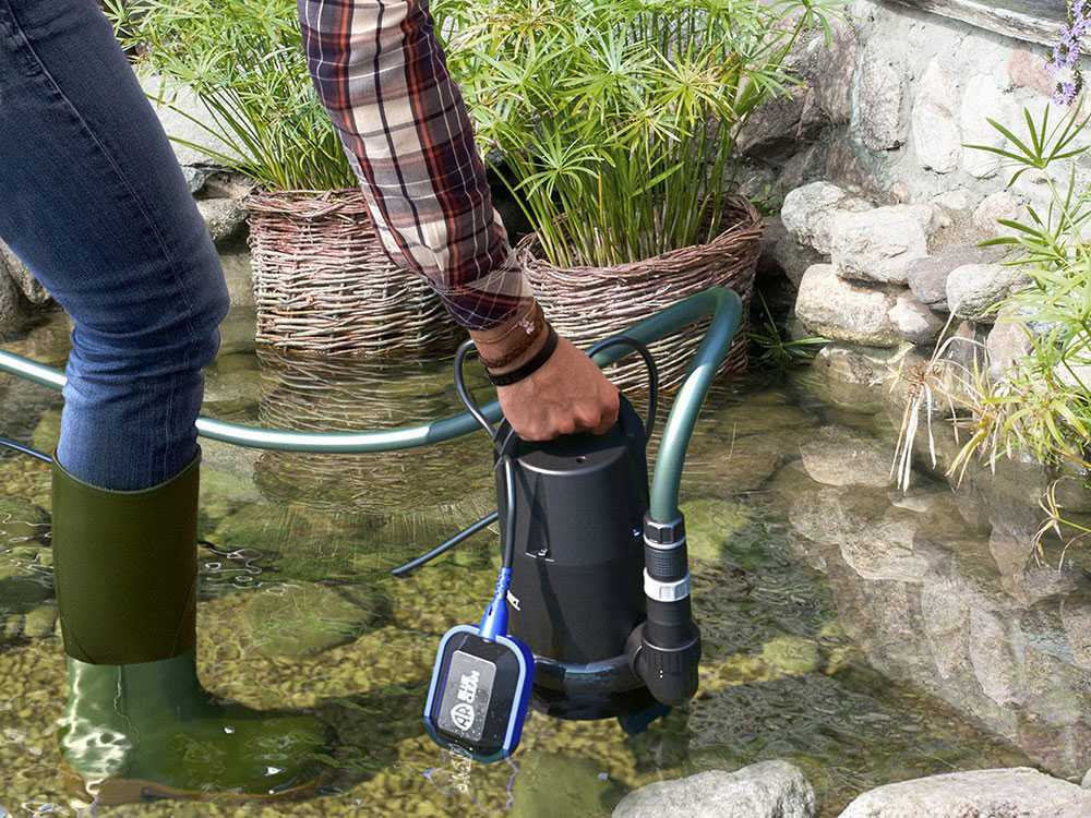 Pompa submersibila pentru apa curata/murdara ANNOVI REVERBERI ARUP 750 PT, 750 W, debit 13000 l/h, adancime max 7 m, inaltime max pompare 8 m