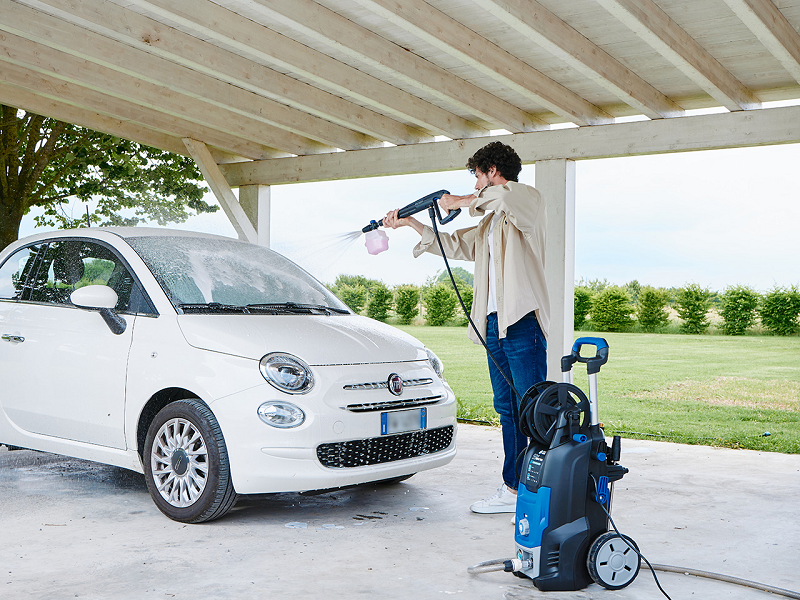 Masina de spalat cu presiune ANNOVI REVERBERI AR 591, 2.8 kW, 180 bar, debit maxim 600 l/h, 10 l/min, cu kit spumare