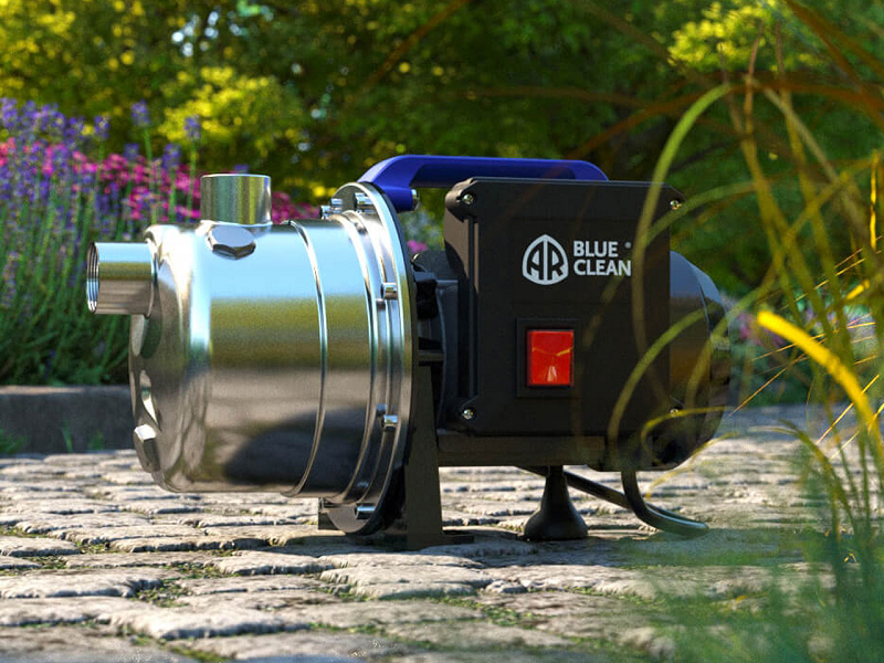 Pompa de suprafata pentru apa ANNOVI REVERBERI ARGP 800 X, 800 W, 3500 l/h, inaltime max pompare 38 m, adancime max 8 m