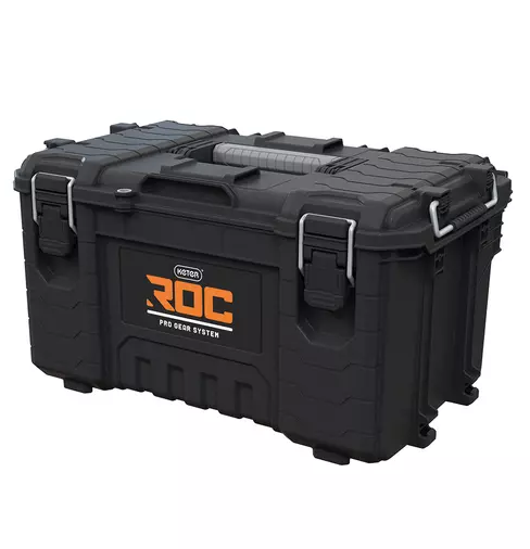 Cutie pentru scule KETER ROC Pro Gear 2.0 256984, volum 37.4 litri, 571 x 351 x 311 mm, din plastic, negru