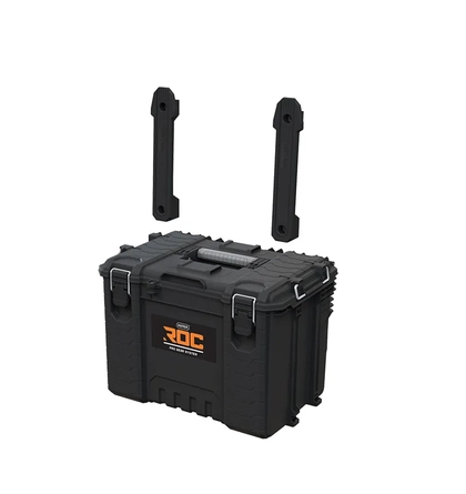 Cutie pentru scule KETER ROC Pro Gear 2.0 XL 256980, volum 57.5 litri, 571 x 380 x 410 mm, din plastic, negru