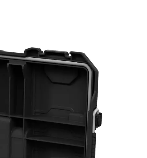 Cutie pentru scule KETER ROC Pro Gear 2.0 XL 256980, volum 57.5 litri, 571 x 380 x 410 mm, din plastic, negru