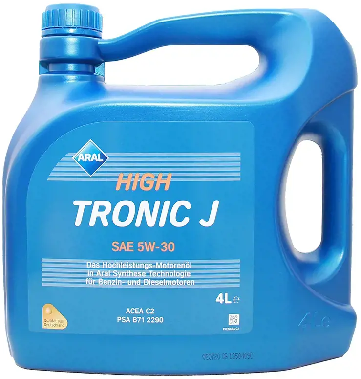 Ulei motor ARAL HighTronic J 5W30 1555F7, volum 4 litri