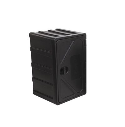 Cutie camion pentru scule BORG HICO SNZ032, 800 x 450 x 450 mm, din plastic, negru