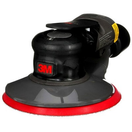 Masina pneumatica de polisat 3M Xtract 88954, diametru disc 6 inch, orbita 3/16 inch, 3 viteze, aspirare automata