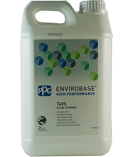 Diluant lent pentru lac PPG Envirobase High Performance T495 Slow Thinner, volum 2 litri