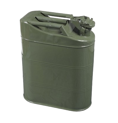 Canistra combustibil MVM TBE008, volum 10 litri, metalica, verde