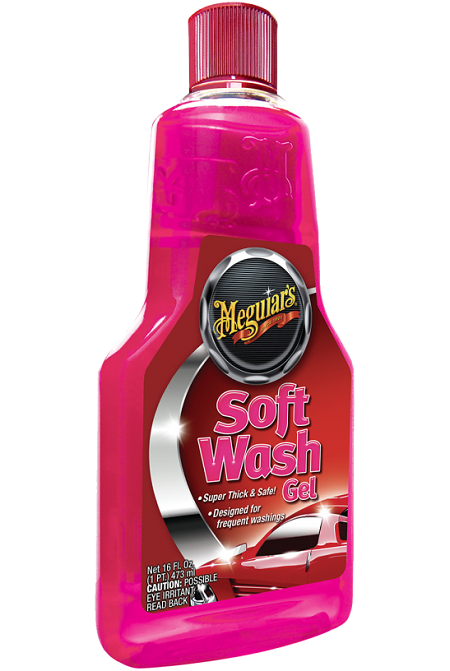 Sampon auto MEGUIARS Soft Wash Gel A2564, super concentrat, 1.89 litri