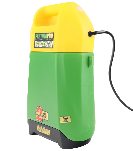 Pompa de stropit cu acumulator PARTNER PRO PP-5C-3 14631, volum rezervor 5 litri, 5V, 0.25 Mpa, acumulator Li-Ion 2500 mAh, incarcare USB