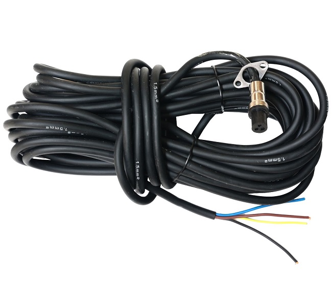 Cablu alimentare MYYM ProGARDEN 4572000009, 4 fire x 1.5 mmp, lungime 15 m, mufa etansare cu flansa, fara stecher