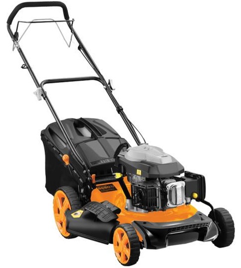 Masina de tuns iarba cu autopropulsie VILLAGER PRIME 5111T, motor benzina 4T, 173 CC, 4.08 CP, 3 kW, latime de lucru 51 cm, sac colector 50 litri