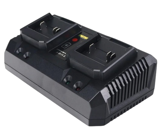 Incarcator dublu pentru acumulatori Li-Ion PARTNER PRO PP2A2 14711, tensiune 20V, curent incarcare 2A