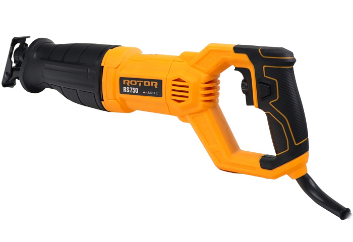 Fierastrau pendular tip sabie ROTOR RS750 14352, 750 W, 2800 rpm, lungime lama 28 mm, pentru lemn, otel, PVC