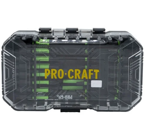 Set 41 biti de impact PROCRAFT IBS-41 14607, 25 mm/50 mm/90 mm, cutie depozitare
