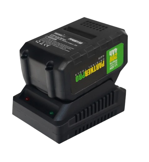 Trimmer cu acumulator PARTNER PRO PP8A227 14707, 8000 rpm, latime taiere 300 mm, tija reglabila, 1 x Li-Ion 20V, 4 Ah