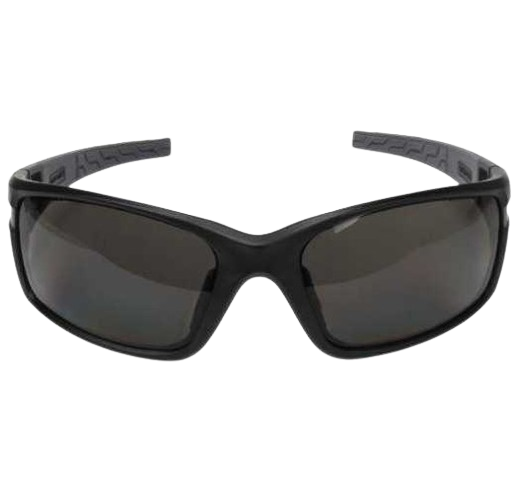 Ochelari de protectie DeWALT CrossCut DPG101-2D, lentile fumurii, din policarbonat, rezistenti la impact, protectie UV, anti-alunecare