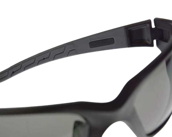 Ochelari de protectie DeWALT CrossCut DPG101-2D, lentile fumurii, din policarbonat, rezistenti la impact, protectie UV, anti-alunecare