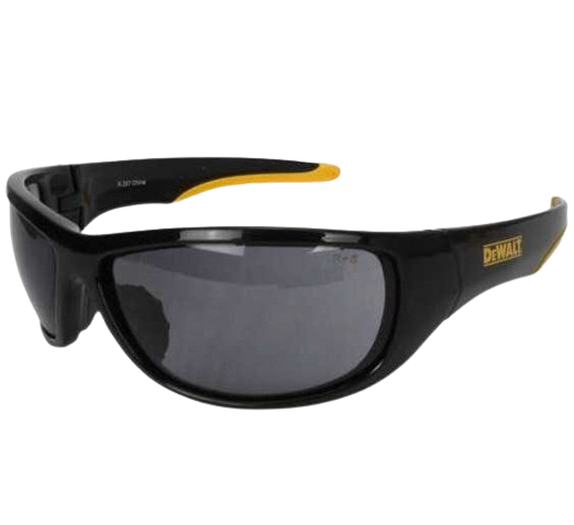 Ochelari de protectie DeWALT Dominator DPG94-2D, lentile fumurii, protectie UV, anti-alunecare