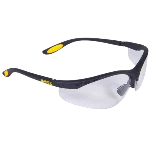 Ochelari de protectie DeWALT Reinforcer DPG58, lentile transparente, din policarbonat, rezistenti la impact