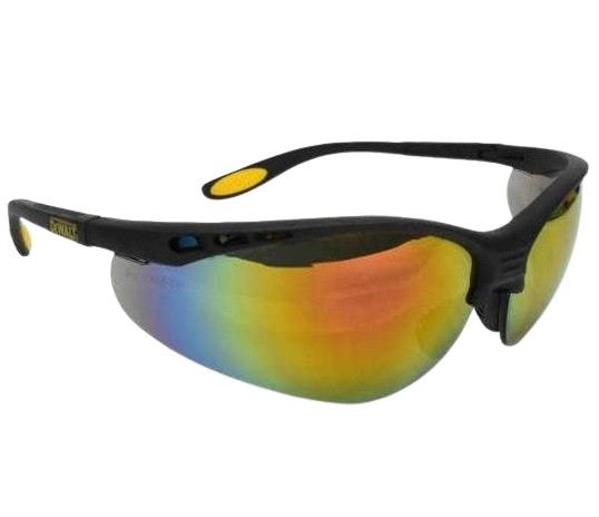 Ochelari de protectie DeWALT Reinforcer DPG58-6D, lentile colorate/oglinda, din policarbonat, rezistenti la impact