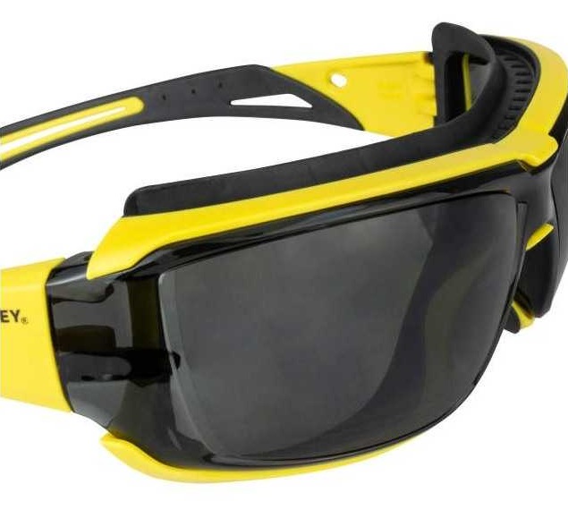 Ochelari de protectie STANLEY Gasket Smoke SYE15-21D, anti-aburire, protectie UV, curea de cap reglabila, detasabila