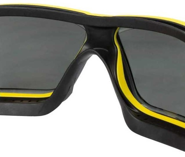 Ochelari de protectie STANLEY Gasket Smoke SYE15-21D, anti-aburire, protectie UV, curea de cap reglabila, detasabila