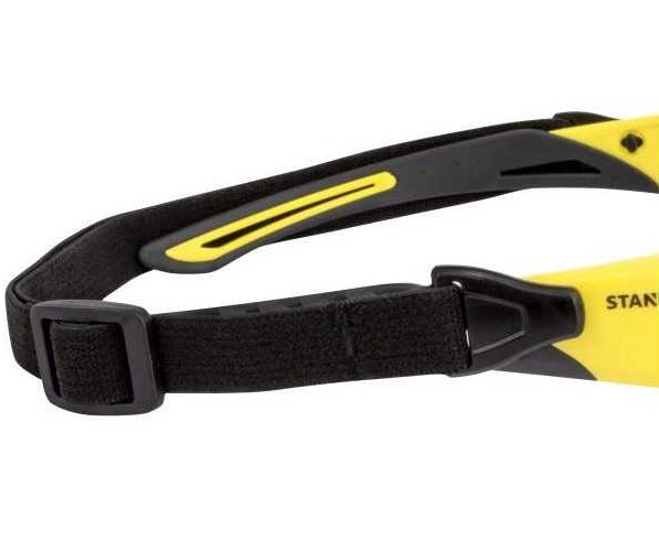 Ochelari de protectie STANLEY Gasket Smoke SYE15-21D, anti-aburire, protectie UV, curea de cap reglabila, detasabila