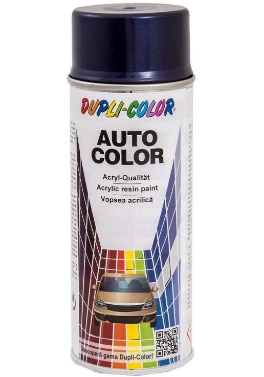 Spray vopsea auto DUPLI-COLOR 350135, metalizata, albastru violet, 350 ml