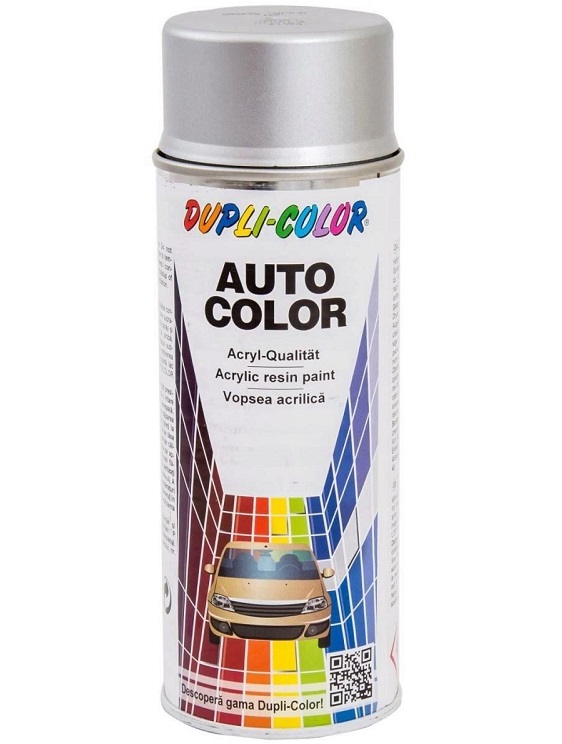 Spray vopsea auto DUPLI-COLOR 350441, metalizata, argintiu iridiu, cod 5645, 350 ml