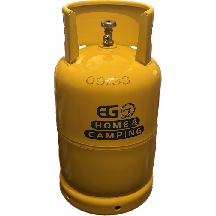 Butelie 26 litri pentru gaz HOME and CAMPING TVRR1B26GPL, din metal, presiune maxima 30 bar, nealimentata cu gaz