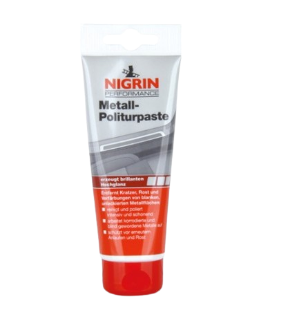 Pasta pentru lustruire metal NIGRIN Metall-Politurpaste 74028, 75 ml