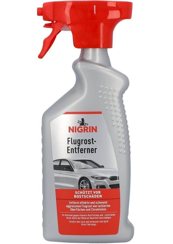 Solutie pentru indepartare rugina de pe suprafete vopsite NIGRIN Flugrost-Entferner 73921, 500 ml