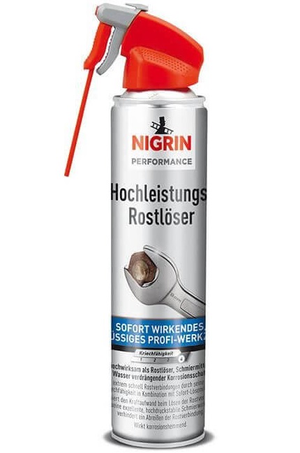 Spray degripant antirugina NIGRIN Performance Hochleistungs Rostloser 72271, cu aplicator, 400 ml
