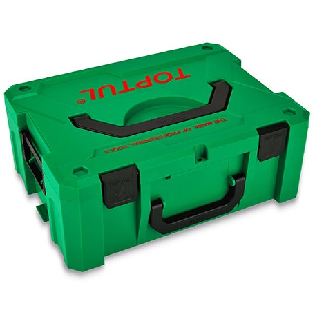 Trusa 104 piese pentru mecanici TOPTUL GCZ104A, surubelnite, tubulare, ciocan, dalti, ruleta, finisaj satinat, cutie ABS