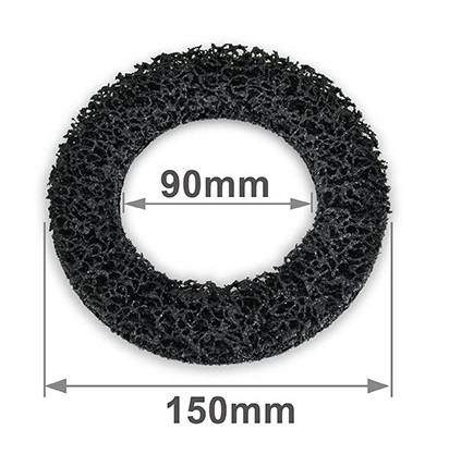 Polizor pentru butuc roata TOPTUL JEAS1615, antrenor 1/2 inch, diametru compatibil 90-150 mm, 1500 rpm