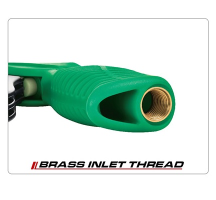 Pistol pentru suflat aer comprimat TOPTUL KAGA0410, lungime varf 10 inch, diametru varf 8 mm, cupla aer 1/4 inch