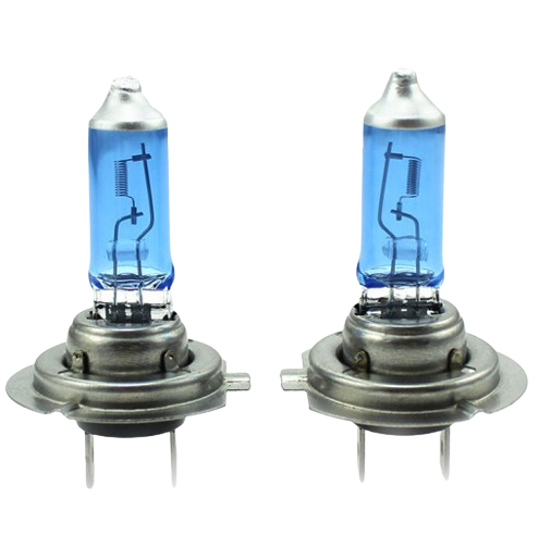 Set 2 becuri halogen CARGUARD LONG LIFE Xenon Blue BHA034, H7, 12V, 100W, alb xenon, 130 Extra Power