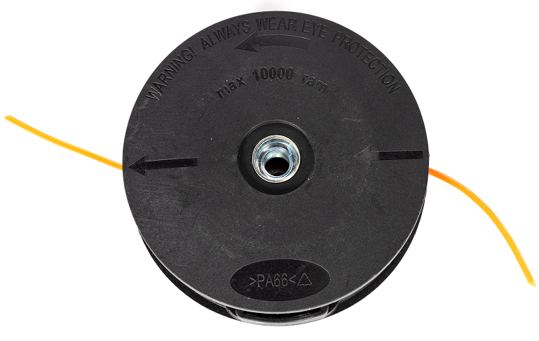 Tambur pentru motocoasa MICUL FERMIER Model 11 GF-0577-S001-G02, diametru fir 1.25 - 2.4 mm, buton metal