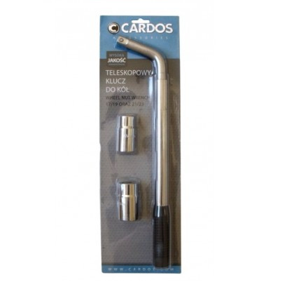 Cheie telescopica pentru roti K2 Cardos AA403, 2 tubulare 17-19 / 21-23 mm, din otel