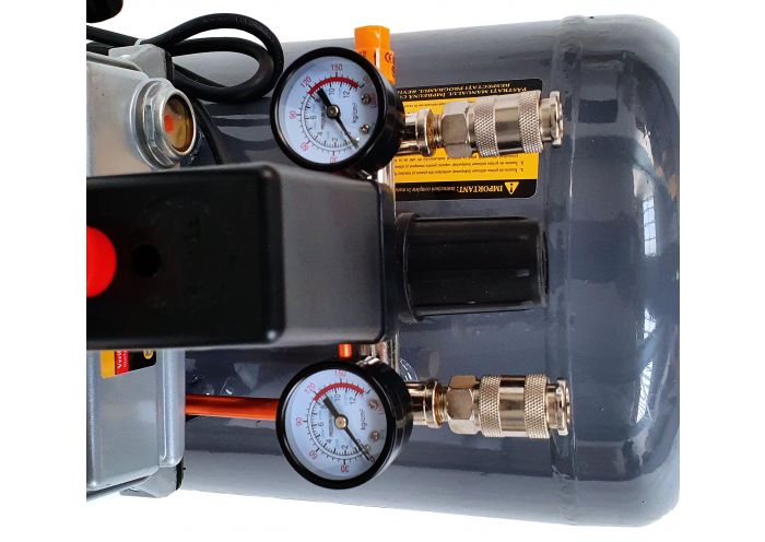 Compresor aer STAGER HM2050B 4530102050, 50L, 8bar, 200L/min, monofazat, angrenare directa