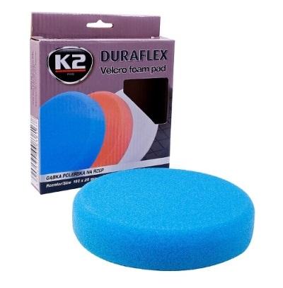 Disc velcro pentru slefuire K2 DURAFLEX L611, turatie maxima 2500 rpm, albastru