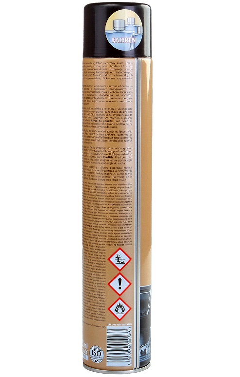 Spray cu silicon pentru bord K2 POLO COCKPIT MAX K407, aspect lucios, 750 ml