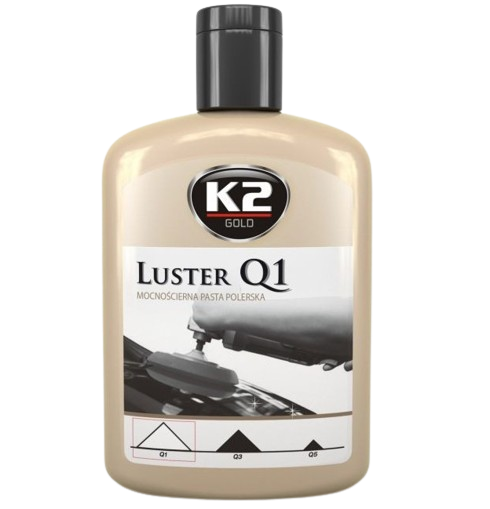 Pasta pentru polisare K2 LUSTER Q1 L1200, alba, extrem de abraziva, 200 ml